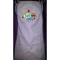 Dad's Grill Apron-Froo-Froo apron, Froo-Froo aprons, handmade aprons, handmade apron, handmade Froo-Froo apron, handmade Froo-Froo aprons, men's apron, men's aprons, men's apparel, apron for men, apron for man, apron for a man